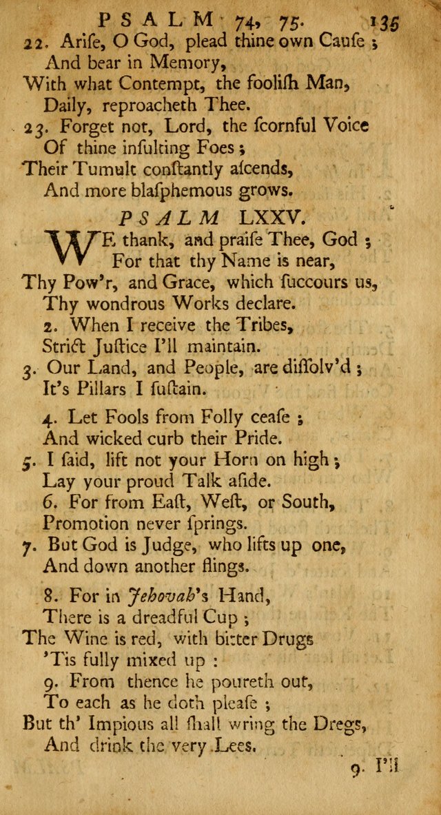 A New Version of the Psalms of David: Fitted to the Tunes Used in the Churches, With Several Hymns Out of the Old, and New, Testament page 144