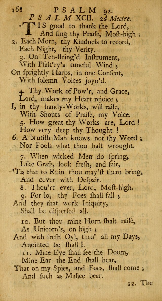 A New Version of the Psalms of David: Fitted to the Tunes Used in the Churches, With Several Hymns Out of the Old, and New, Testament page 177