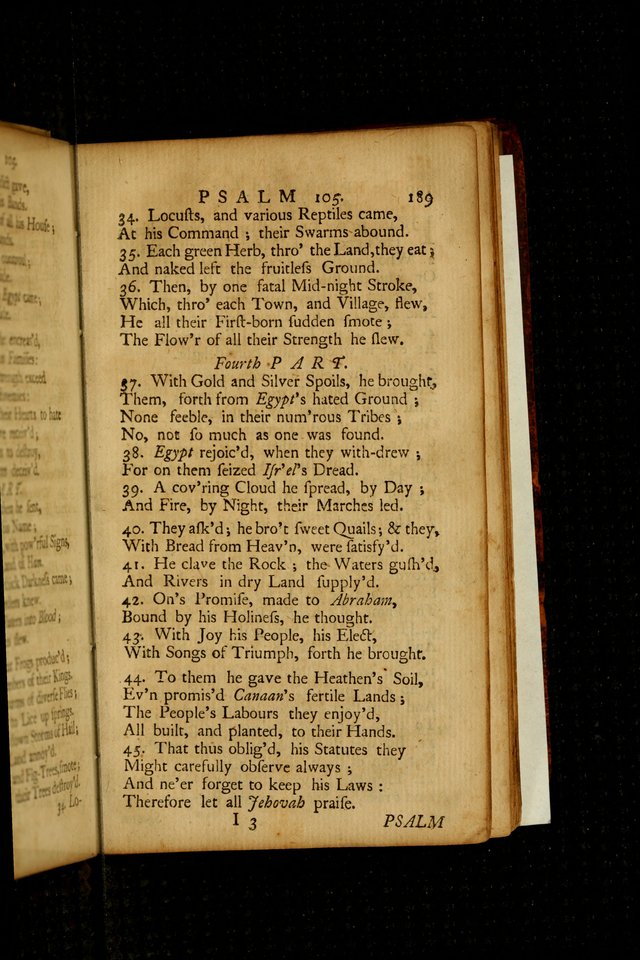 A New Version of the Psalms of David: Fitted to the Tunes Used in the Churches, With Several Hymns Out of the Old, and New, Testament page 200