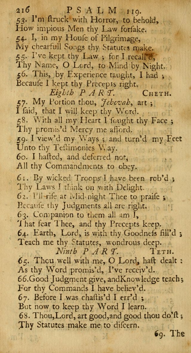 A New Version of the Psalms of David: Fitted to the Tunes Used in the Churches, With Several Hymns Out of the Old, and New, Testament page 227