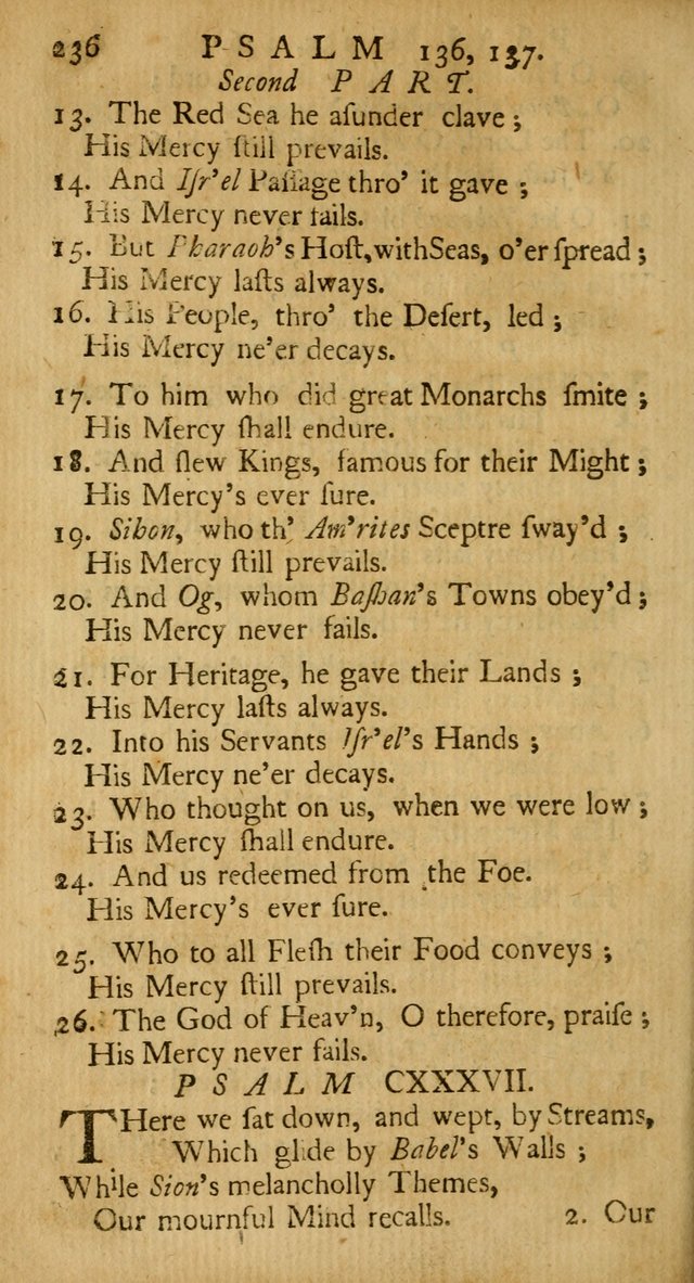 A New Version of the Psalms of David: Fitted to the Tunes Used in the Churches, With Several Hymns Out of the Old, and New, Testament page 247