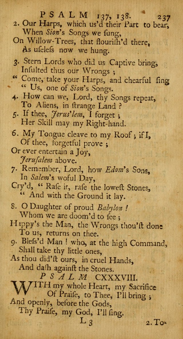 A New Version of the Psalms of David: Fitted to the Tunes Used in the Churches, With Several Hymns Out of the Old, and New, Testament page 248