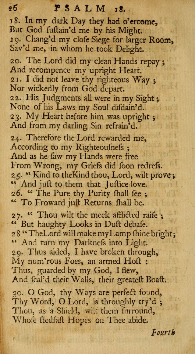 A New Version of the Psalms of David: Fitted to the Tunes Used in the Churches, With Several Hymns Out of the Old, and New, Testament page 35