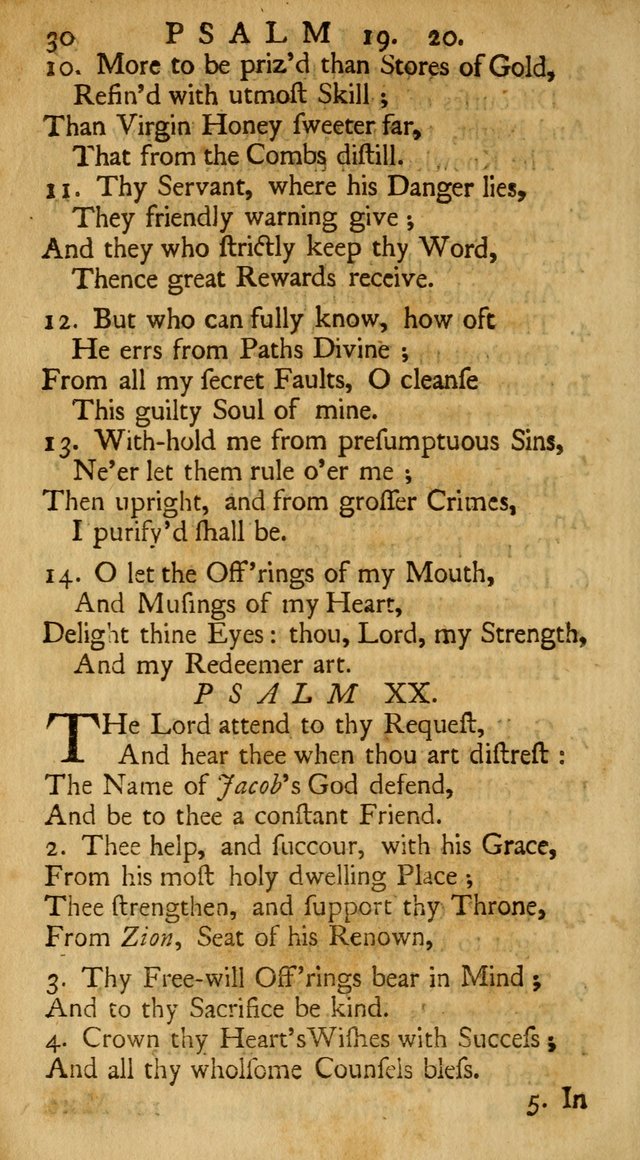 A New Version of the Psalms of David: Fitted to the Tunes Used in the Churches, With Several Hymns Out of the Old, and New, Testament page 39