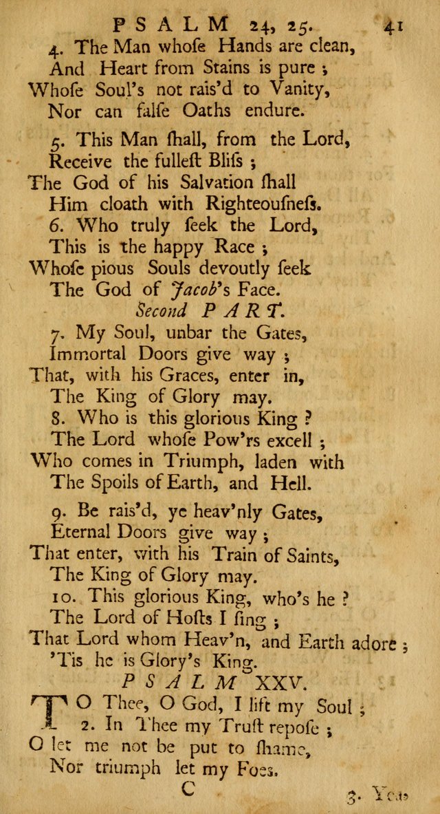 A New Version of the Psalms of David: Fitted to the Tunes Used in the Churches, With Several Hymns Out of the Old, and New, Testament page 50