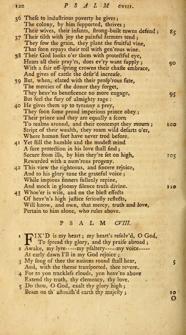 New Version of the Psalms of David page 122