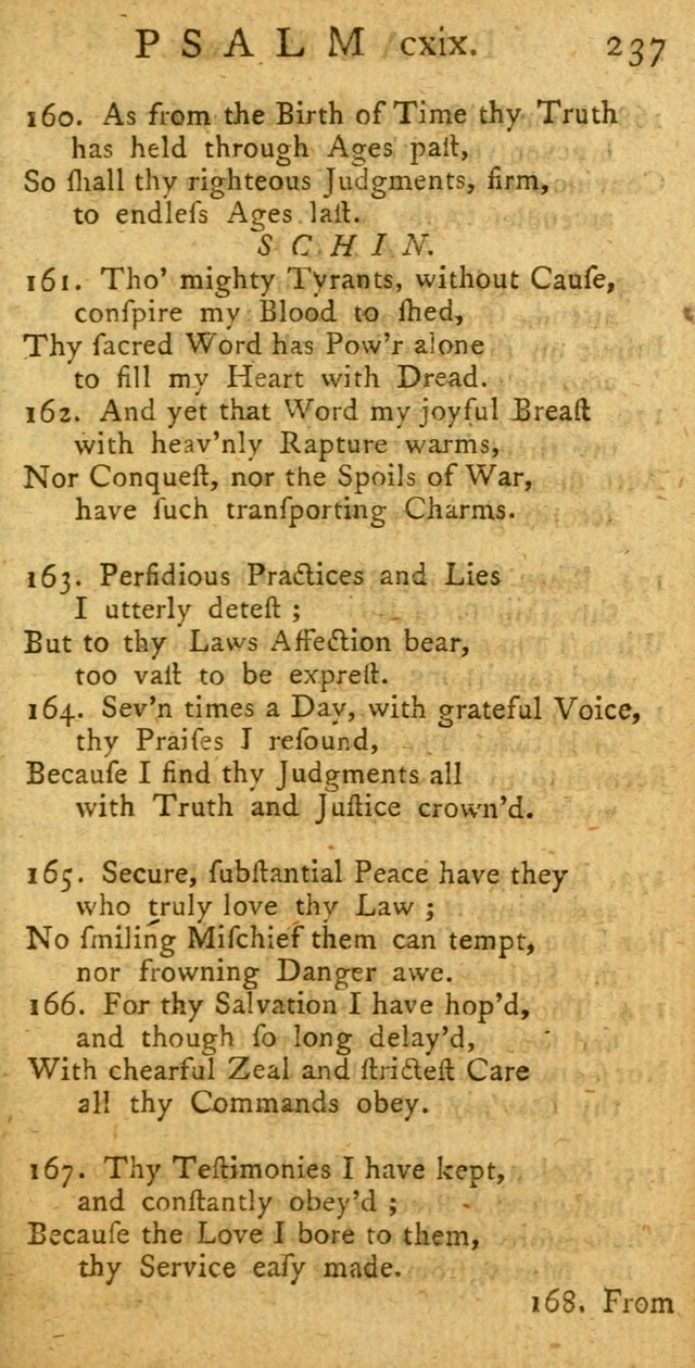 A New Version of the Psalms of David: fitted to the Tunes used in Churches page 237