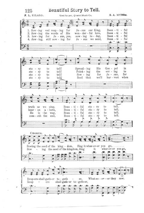 The New Wonderful Songs for Work and Worship page 126