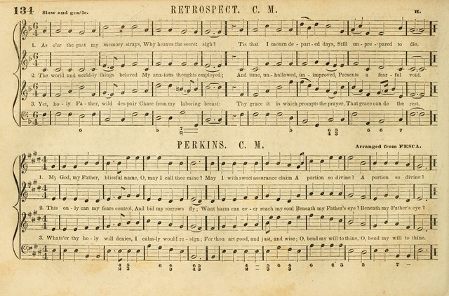 The New York Choralist: a new and copious collection of Psalm and hymn tunes adapted to all the various metres in general use with a large variety of anthems and set pieces page 134