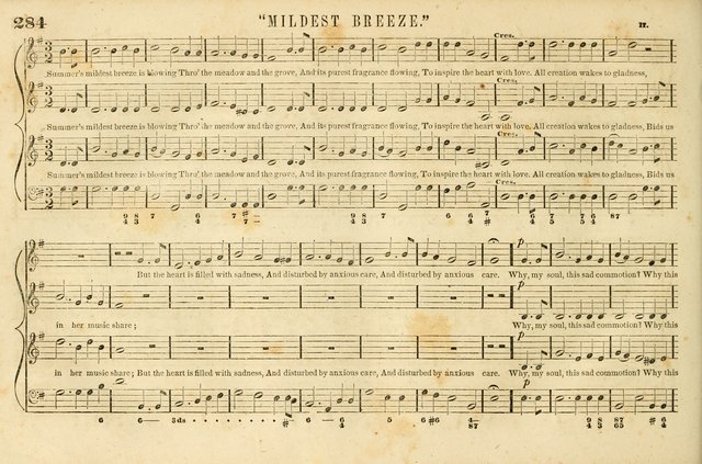 The New York Choralist: a new and copious collection of Psalm and hymn tunes adapted to all the various metres in general use with a large variety of anthems and set pieces page 284