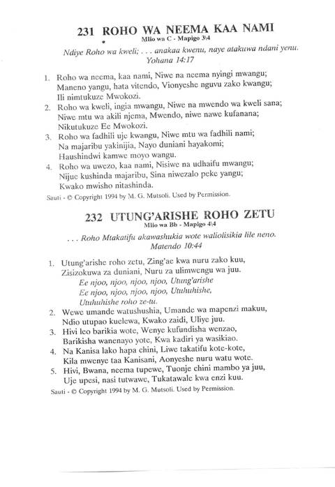 Nyimbo Za Imani Yetu page 121