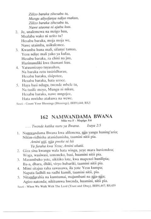 Nyimbo Za Imani Yetu page 87