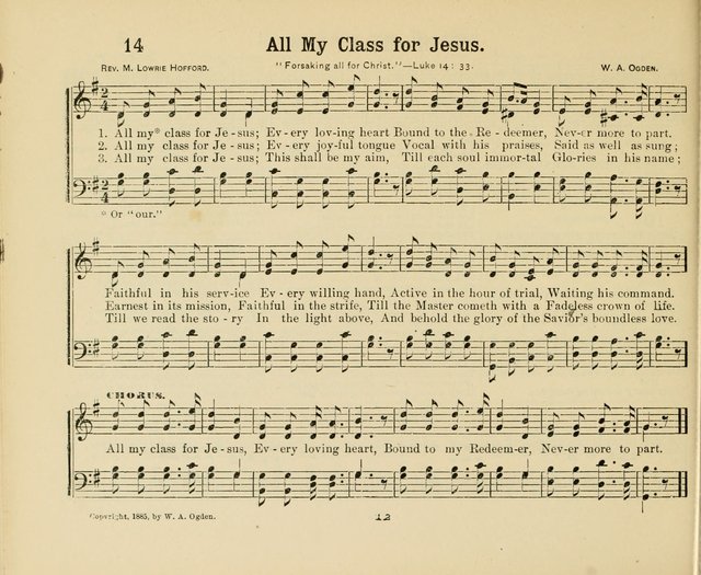 Notes of Victory for Sunday Schools: Wherein an endeavor has been made to present the Way to Victory; the Powers of Victory; the Results of Victory page 12