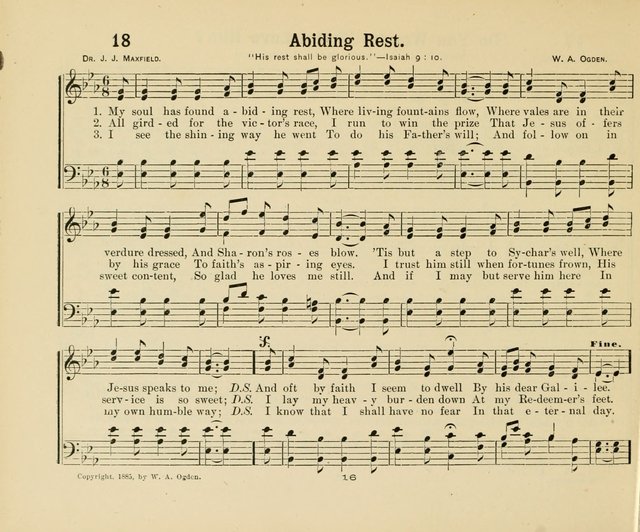 Notes of Victory for Sunday Schools: Wherein an endeavor has been made to present the Way to Victory; the Powers of Victory; the Results of Victory page 16