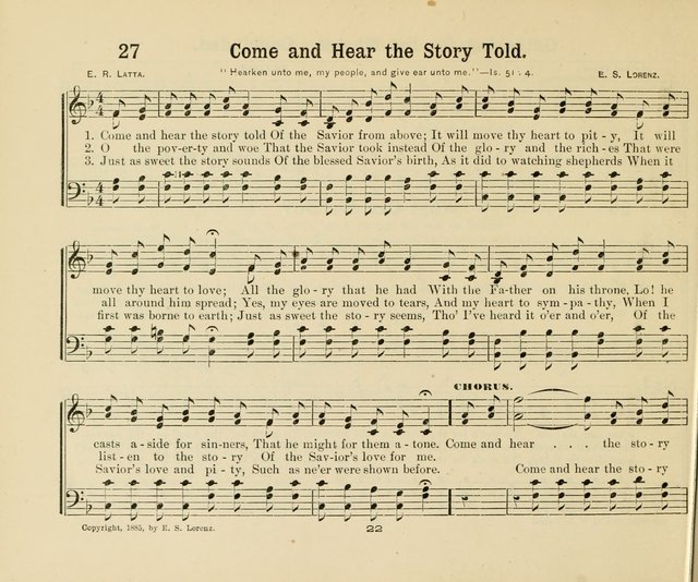 Notes of Victory for Sunday Schools: Wherein an endeavor has been made to present the Way to Victory; the Powers of Victory; the Results of Victory page 22