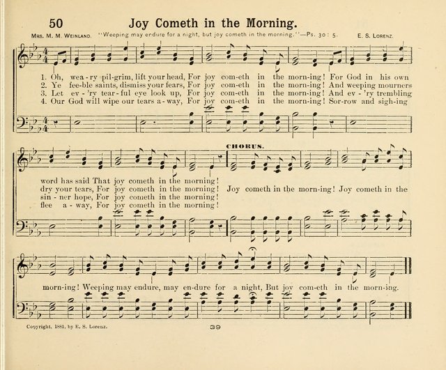 Notes of Victory for Sunday Schools: Wherein an endeavor has been made to present the Way to Victory; the Powers of Victory; the Results of Victory page 39