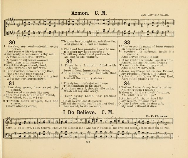 Notes of Victory for Sunday Schools: Wherein an endeavor has been made to present the Way to Victory; the Powers of Victory; the Results of Victory page 61