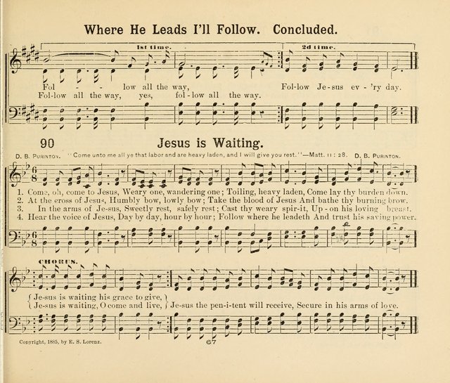 Notes of Victory for Sunday Schools: Wherein an endeavor has been made to present the Way to Victory; the Powers of Victory; the Results of Victory page 67