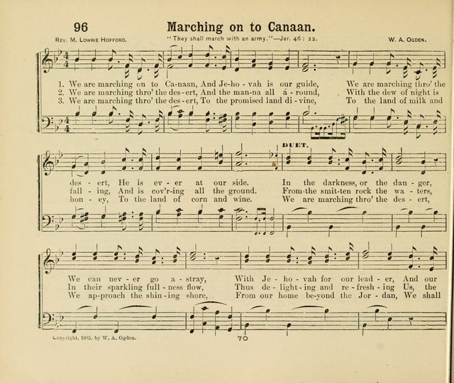 Notes of Victory for Sunday Schools: Wherein an endeavor has been made to present the Way to Victory; the Powers of Victory; the Results of Victory page 70