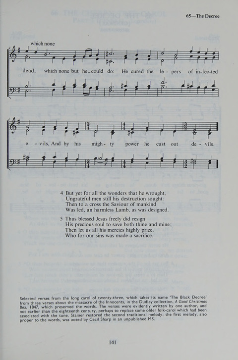 The Oxford Book of Carols page 141