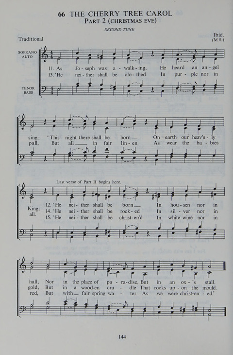 The Oxford Book of Carols page 144