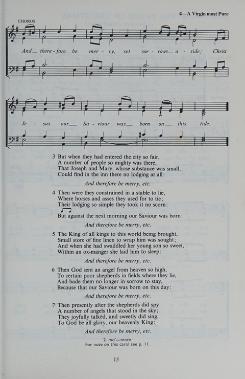 The Oxford Book of Carols page 15