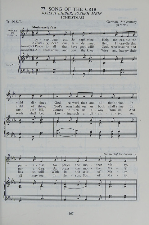 The Oxford Book of Carols page 167