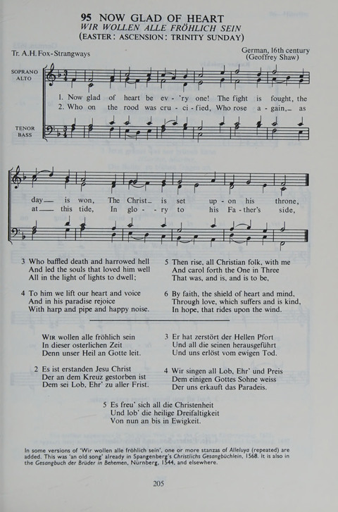 The Oxford Book of Carols page 205