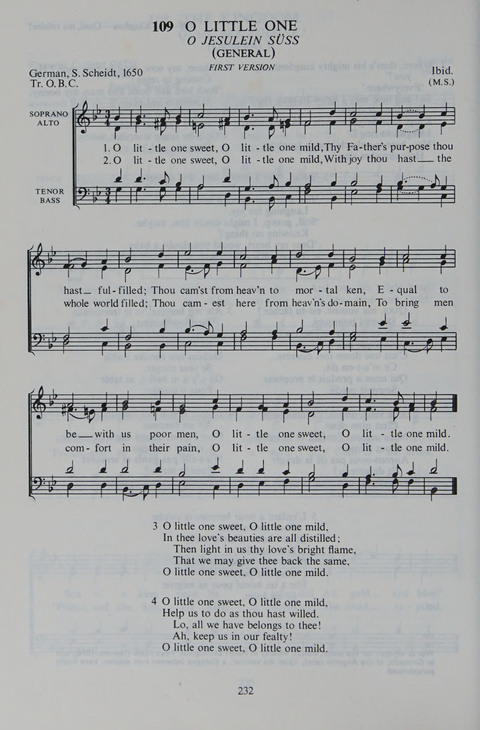 The Oxford Book of Carols page 232