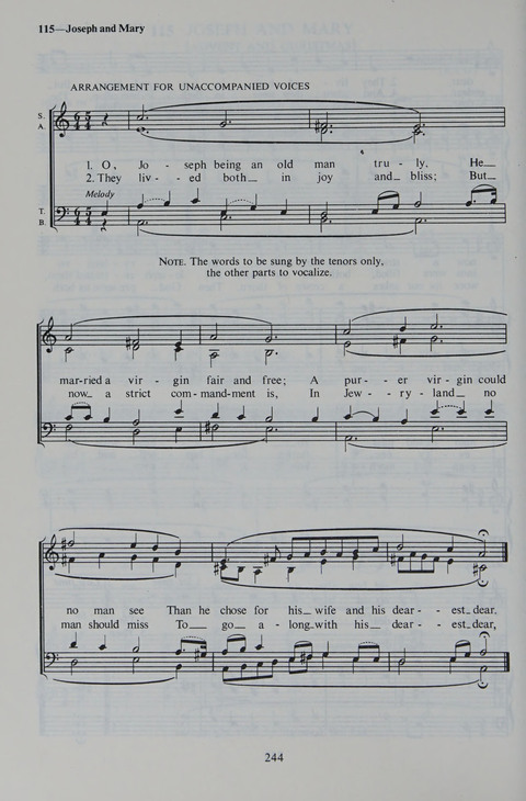 The Oxford Book of Carols page 244