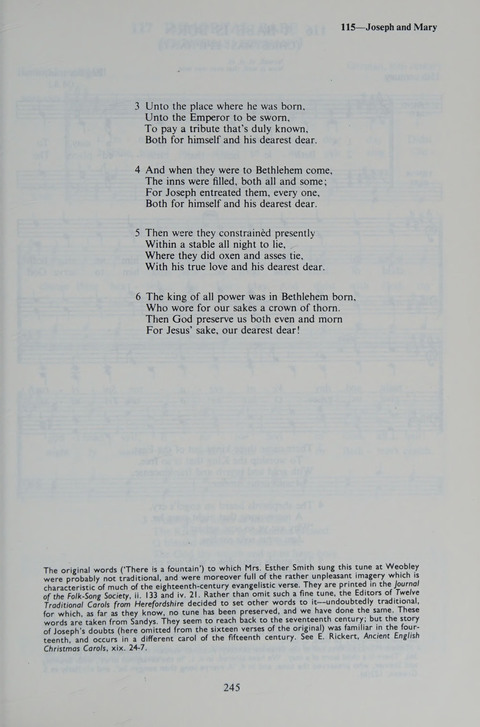 The Oxford Book of Carols page 245