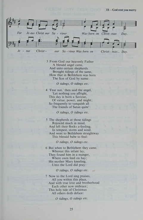 The Oxford Book of Carols page 25