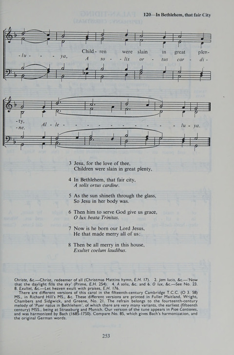 The Oxford Book of Carols page 253