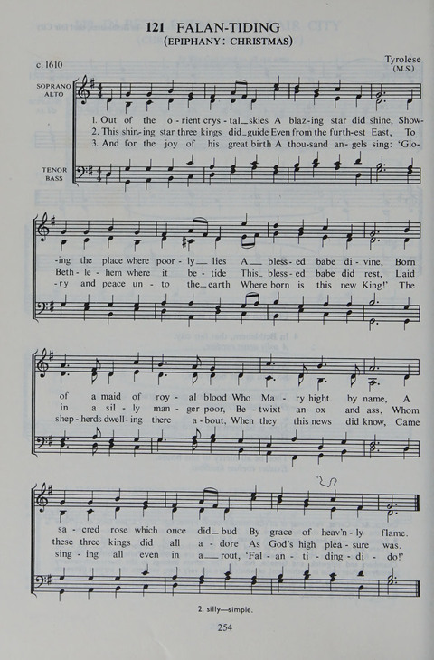 The Oxford Book of Carols page 254