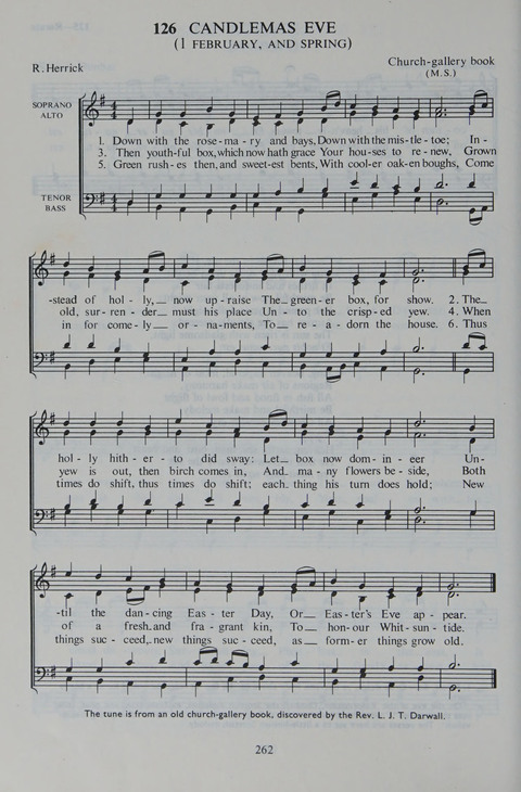 The Oxford Book of Carols page 262