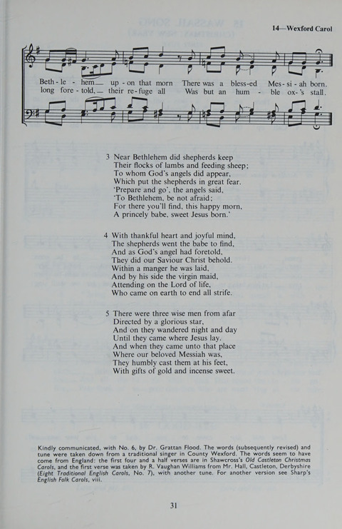 The Oxford Book of Carols page 31