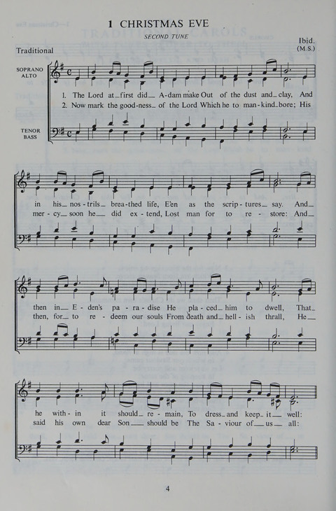 The Oxford Book of Carols page 4