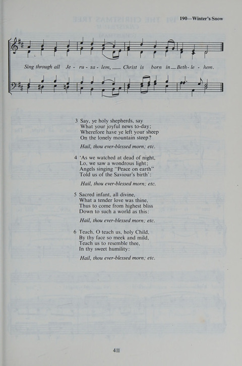 The Oxford Book of Carols page 411