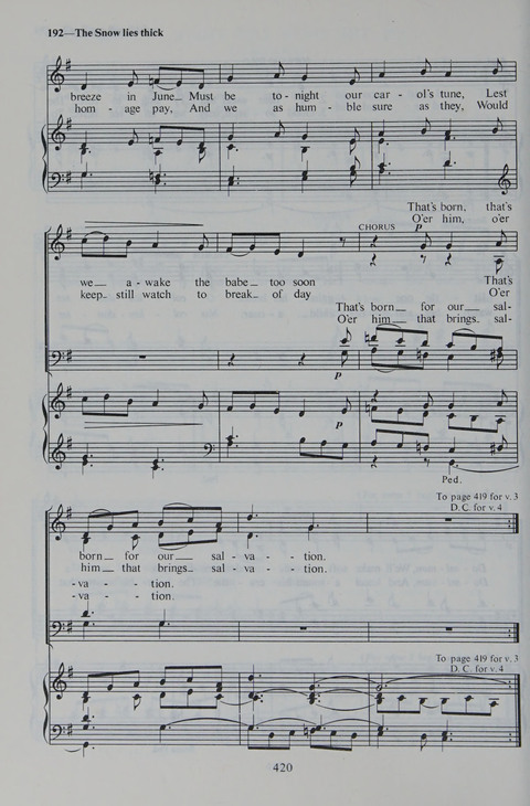 The Oxford Book of Carols page 420