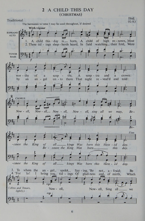 The Oxford Book of Carols page 6