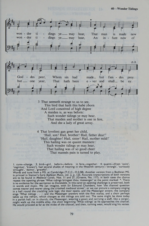 The Oxford Book of Carols page 79