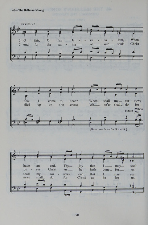 The Oxford Book of Carols page 90