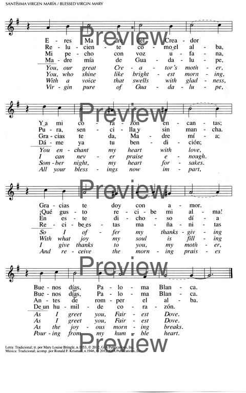 Oramos Cantando = We Pray In Song page 802