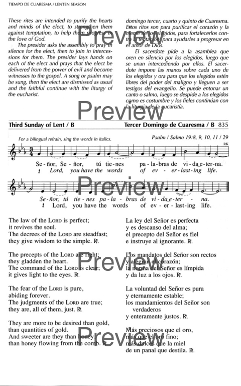 Oramos Cantando = We Pray In Song page 958