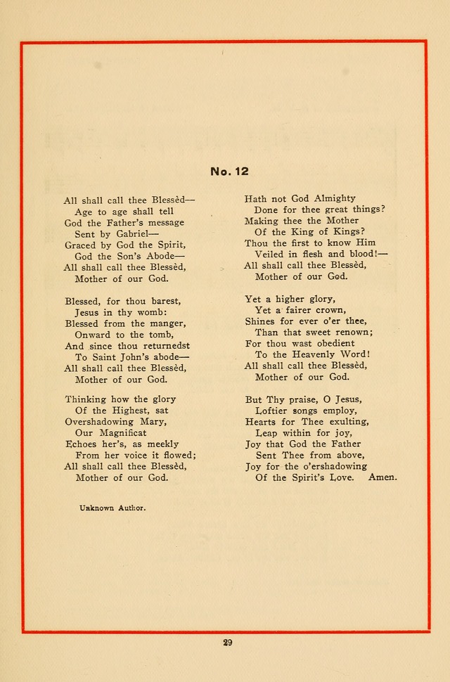 The Order for Evensong: with hymns page 36