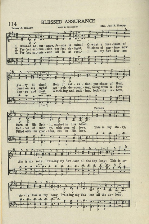 Old Fashioned Revival Hour Songs page 112