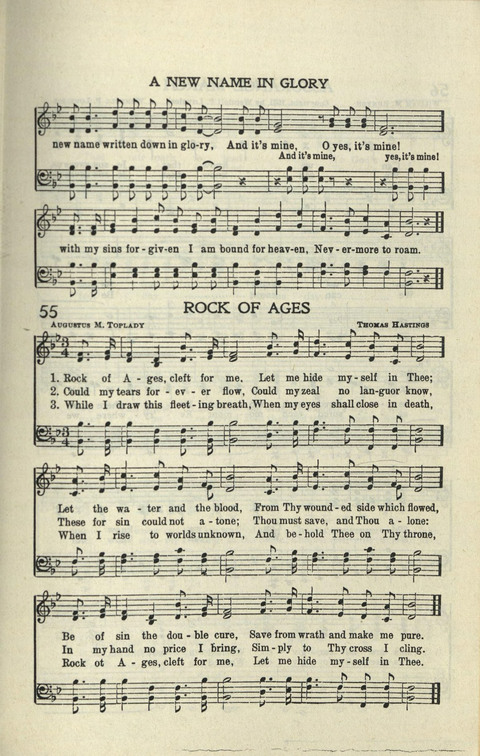 Old Fashioned Revival Hour Songs page 55