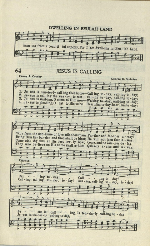 Old Fashioned Revival Hour Songs page 65