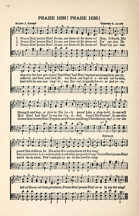 Old Fashioned Gospel Songs No. 1 page 10