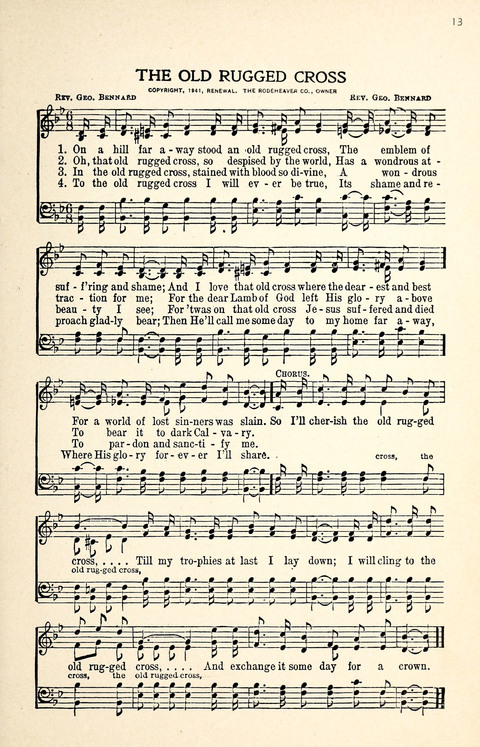 Old Fashioned Gospel Songs No. 1 page 11